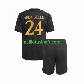 Maillot de Foot Real Madrid Arda Guler 24 Troisième 2023-24 - Enfant